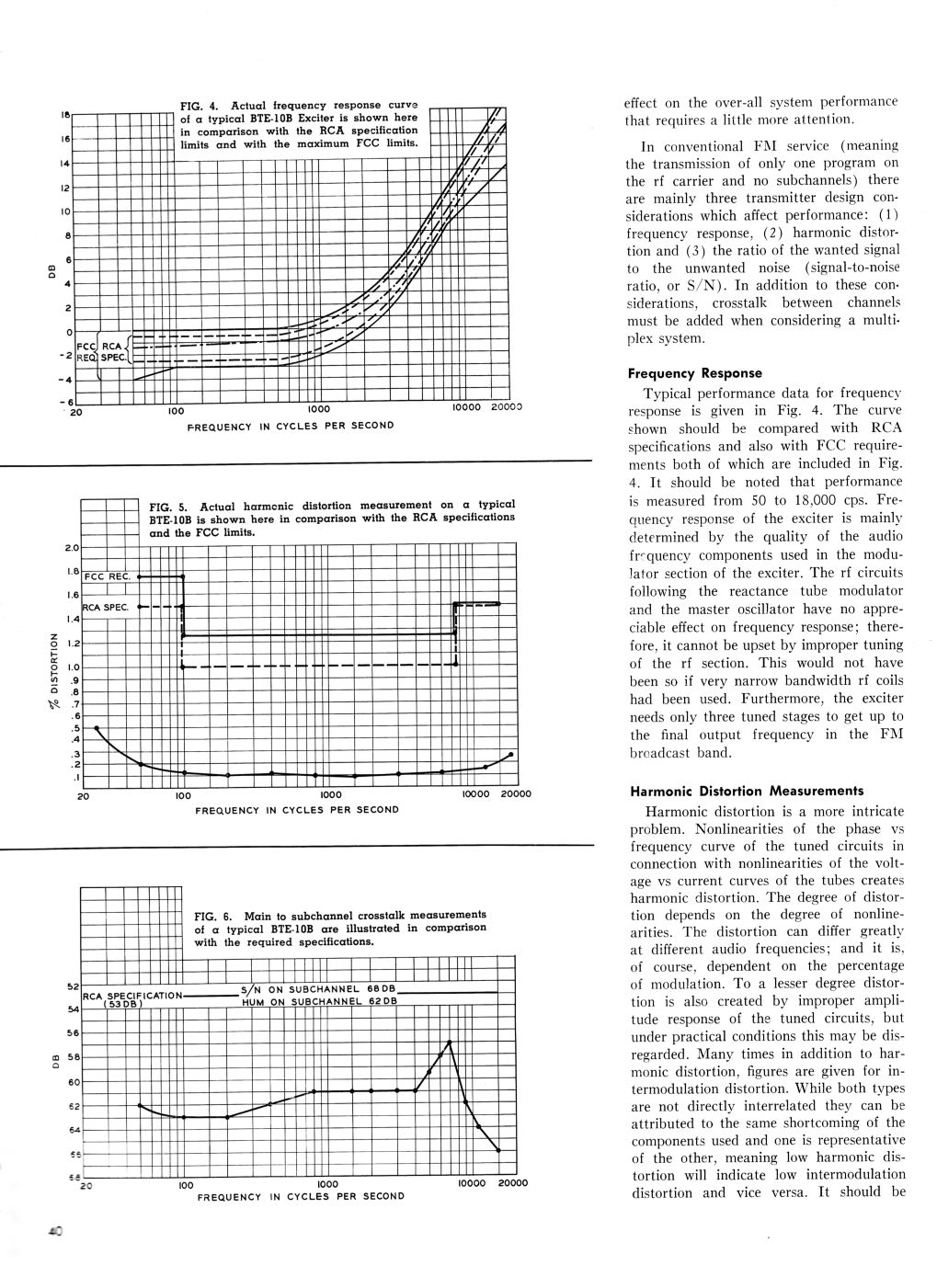 RCA BTE-10B Direct FM Exciter, page 3