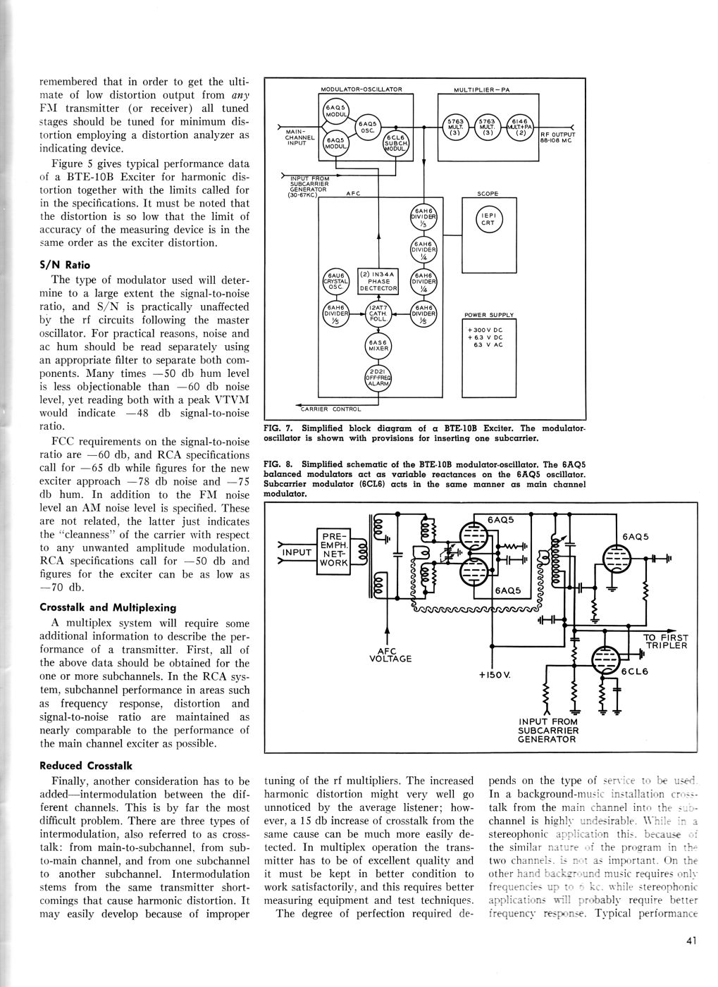 RCA BTE-10B Direct FM Exciter, page 4