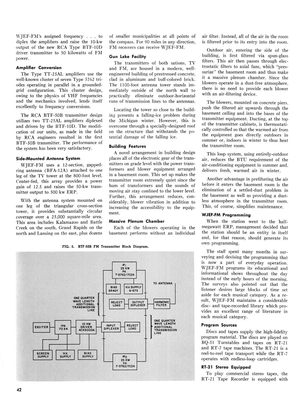 WJEF-FM...Stereo Half-Million-Watts, page 3